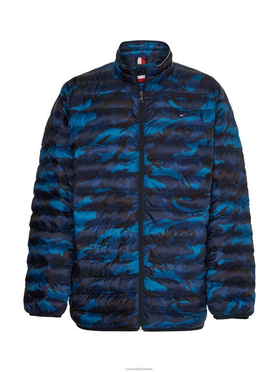 كامو سماء الصحراء Tommy Hilfiger سترة دائرية كبيرة وطويلة وقابلة للتعبئة 44644612