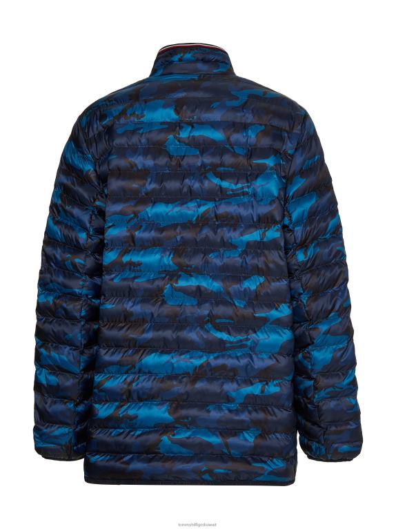 كامو سماء الصحراء Tommy Hilfiger سترة دائرية كبيرة وطويلة وقابلة للتعبئة 44644612