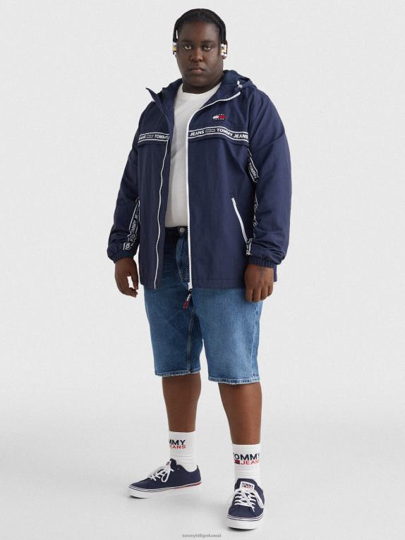 البحرية الشفق Tommy Hilfiger بالإضافة إلى سترة واقية بشريط شعار شيكاغو 44644613