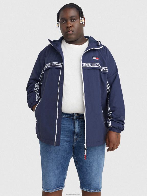 البحرية الشفق Tommy Hilfiger بالإضافة إلى سترة واقية بشريط شعار شيكاغو 44644613