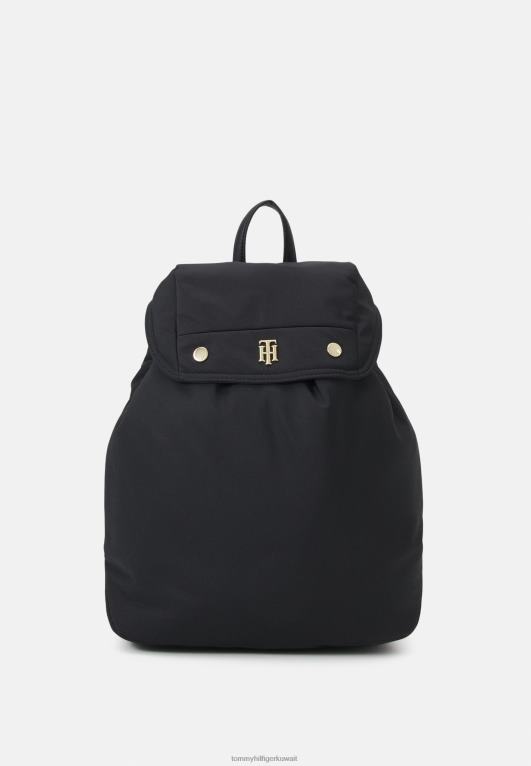 أسود Tommy Hilfiger حقيبة الظهر الخاصة بي 446446147