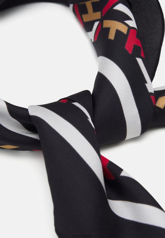 متعدد الألوان Tommy Hilfiger فولار باندانا أنثوي مميز 446446152