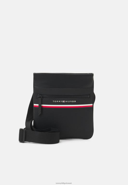 أسود Tommy Hilfiger حقيبة كروس صغيرة للجنسين عبر الجسم 446446153