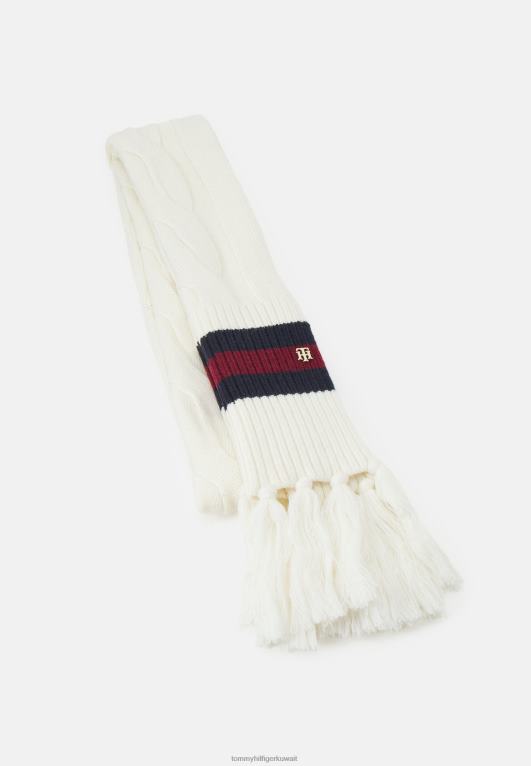 عاج Tommy Hilfiger وشاح وشاح كابل فاخر 446446168