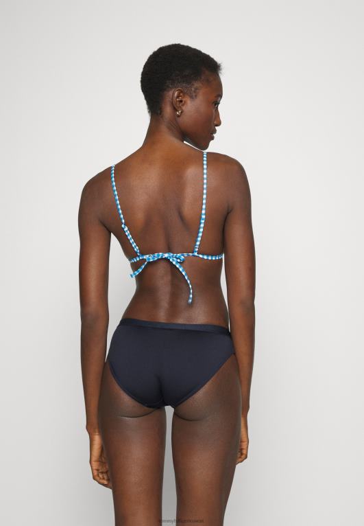 جزيرة زرقاء/بيضاء Tommy Hilfiger بيكيني علوي ثابت مثلث 446446170