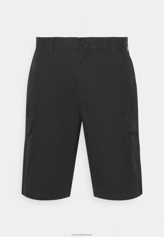 أسود Tommy Hilfiger السراويل جون 446446177