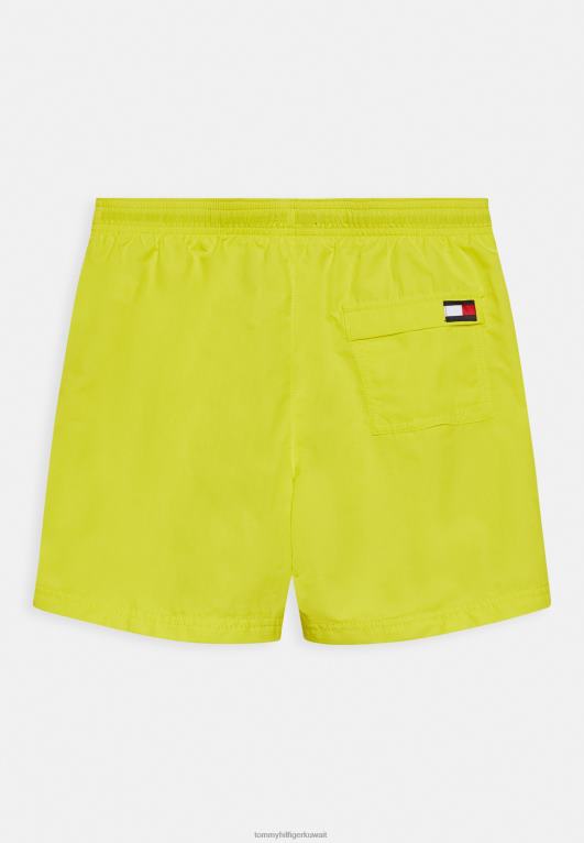 أصفر مغناطيسي Tommy Hilfiger شورت سباحة برباط متوسط 446446180