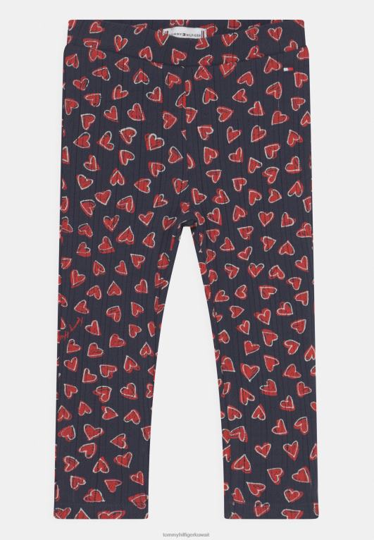 أزرق غامق Tommy Hilfiger عيد الحب طماق السراويل 446446192