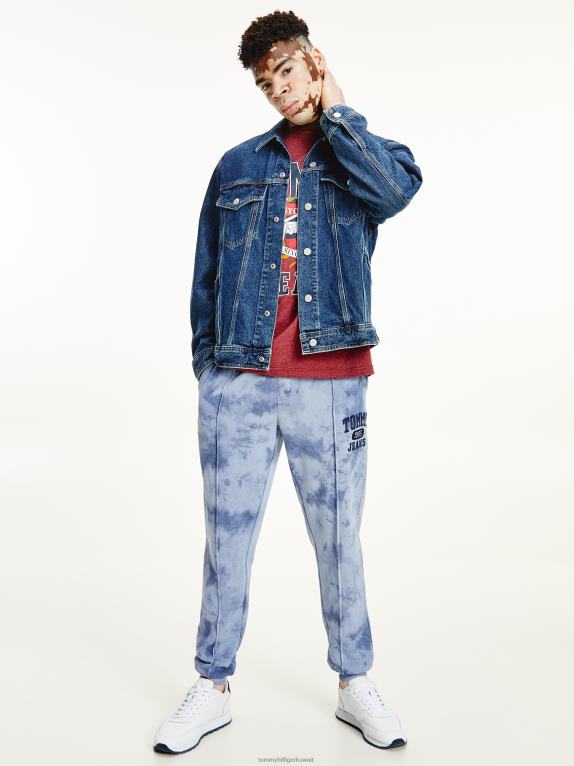 وسط الدنيم Tommy Hilfiger سترة سائق شاحنة القنب كبيرة الحجم 44644620