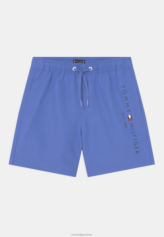 القزحية الزرقاء Tommy Hilfiger شورت سباحة برباط متوسط 446446224