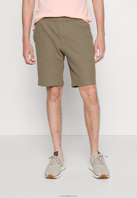 عسكرية باهتة Tommy Hilfiger هارلم سحب على السراويل الهراء 446446232