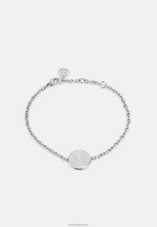 فضية اللون Tommy Hilfiger سوار عائلة الزهور الطازجة 446446242