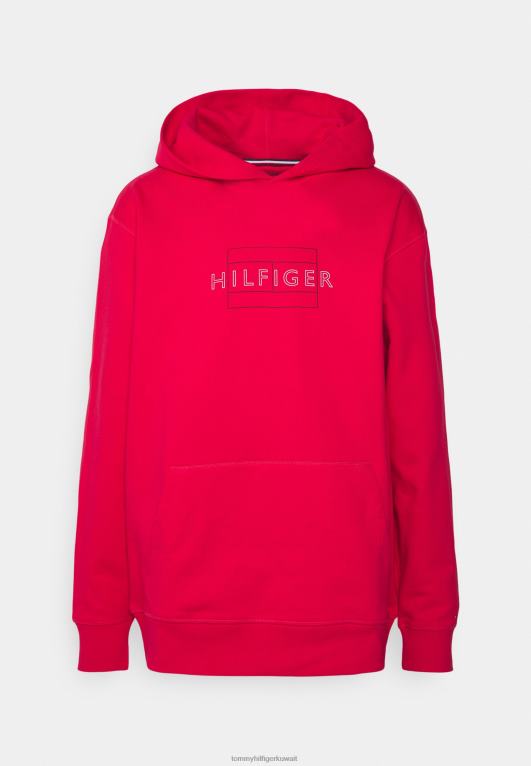 حالة إستعداد قصوي Tommy Hilfiger البلوز هودي العلم الخطي 446446284