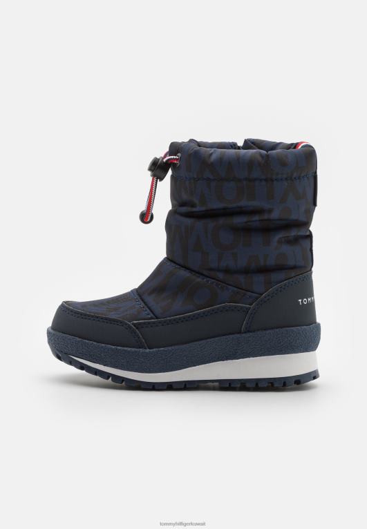 أزرق Tommy Hilfiger أحذية الشتاء للجنسين 446446296