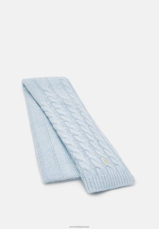 أزرق منسم Tommy Hilfiger وشاح الكابل الخالد 446446302