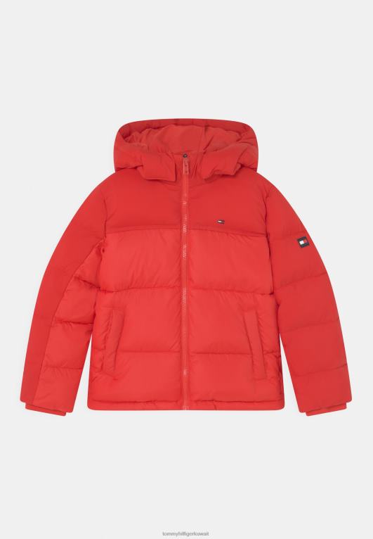 قرمزي عميق Tommy Hilfiger سترة شتوية من القماش المختلط 446446318