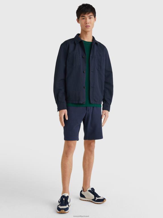 سماء الصحراء Tommy Hilfiger سترة قميص مرتفعة 44644632