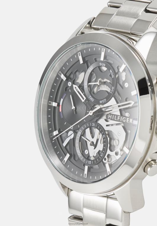 فضي اللون/أسود Tommy Hilfiger ساعة هنري 446446339