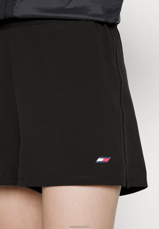 أسود Tommy Hilfiger شورت رياضي للتدريب العادي من سورونا 446446343
