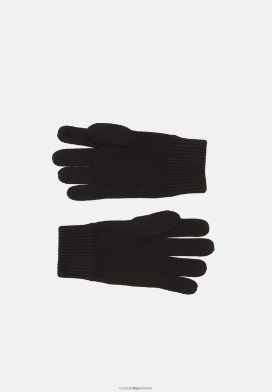 أسود Tommy Hilfiger قفازات 446446350
