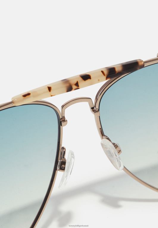 ذهبي فاتح اللون Tommy Hilfiger نظارة شمسيه 446446357