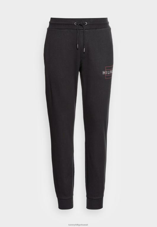 أسود Tommy Hilfiger قيعان رياضية العلم الخطي 446446367