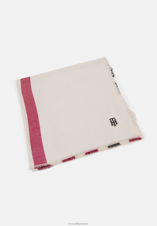 شركة كبرى Tommy Hilfiger الفولار بطانية الفائض الحديثة 446446373