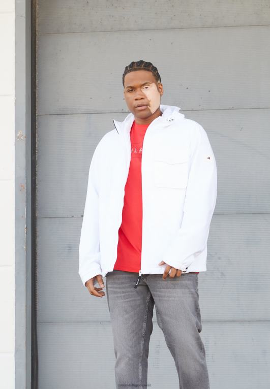 البصرية الأبيض Tommy Hilfiger سترة مقنعين سترة الصيف 446446387