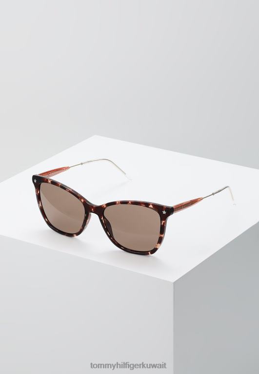 بني Tommy Hilfiger نظارة شمسيه 446446393