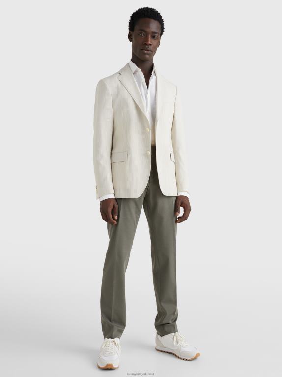 أبيض Tommy Hilfiger سترة مصممة بقصة ضيقة 44644641