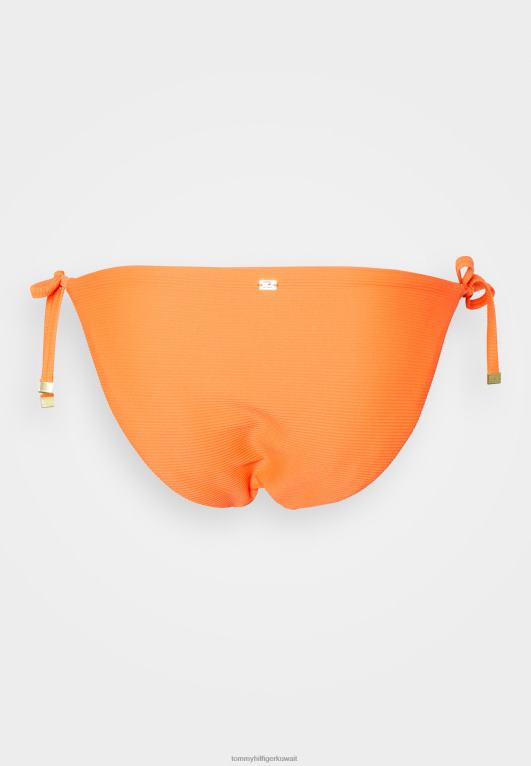 هاواي المرجانية Tommy Hilfiger قيعان بيكيني منحنية برباط جانبي 446446416