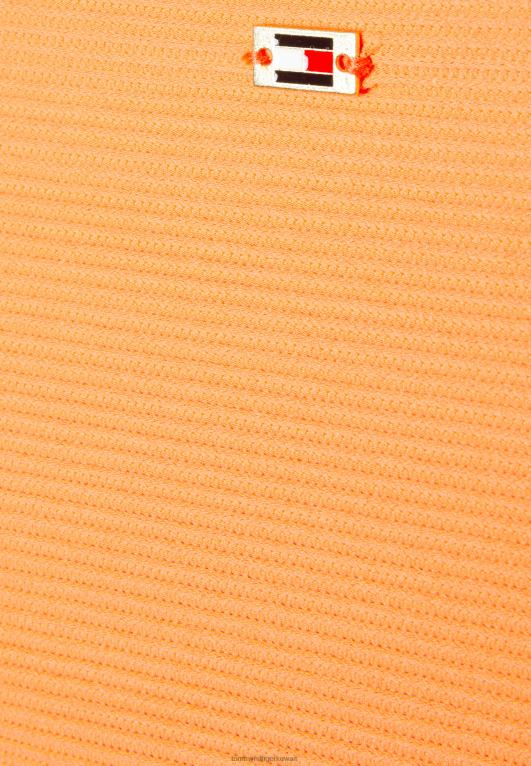 هاواي المرجانية Tommy Hilfiger قيعان بيكيني منحنية برباط جانبي 446446416