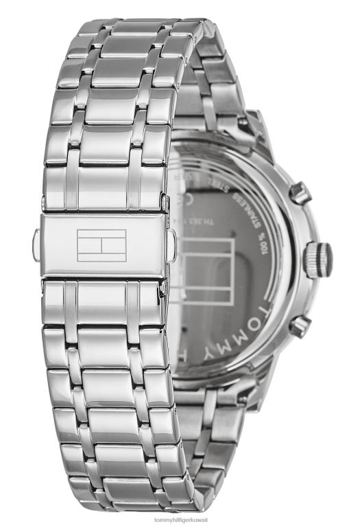 فضة Tommy Hilfiger ساعة كرونوغراف عادية 446446424