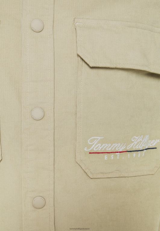 تان الصحراء Tommy Hilfiger سترة صيفية للجنسين تحمل شعار البرنامج النصي 446446429