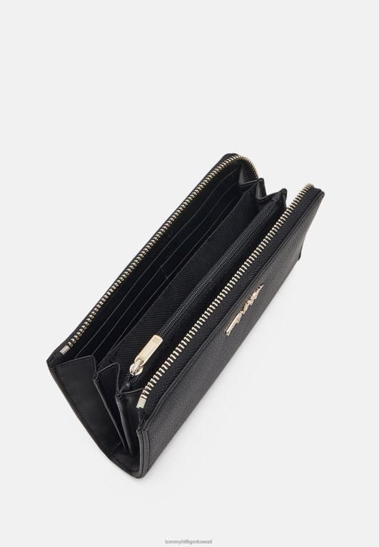 أسود Tommy Hilfiger محفظة جوي كبيرة الحجم 446446473