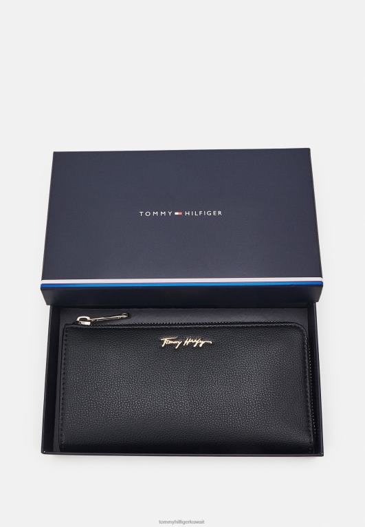أسود Tommy Hilfiger محفظة جوي كبيرة الحجم 446446473