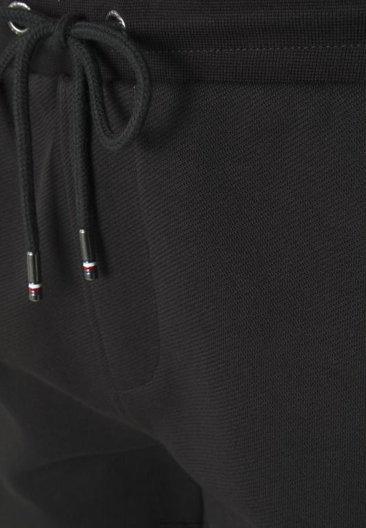 أسود Tommy Hilfiger قيعان رياضية الشريط 446446475