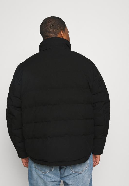 أسود Tommy Hilfiger سترة روكي الخفيفة 446446482