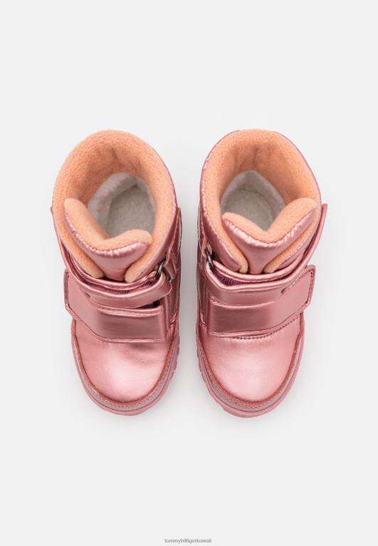 ارتفع اللون الذهبي Tommy Hilfiger أحذية الشتاء 446446499