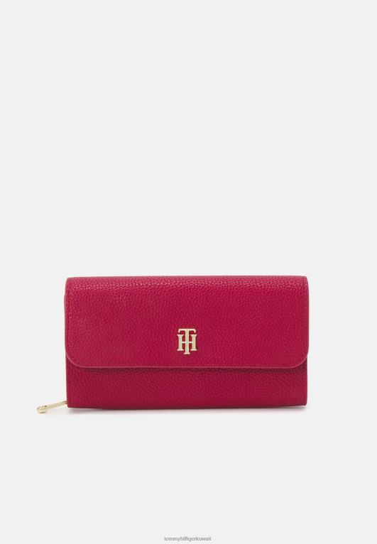 التوت الملكي Tommy Hilfiger عنصر محفظة كبيرة بغطاء 446446502
