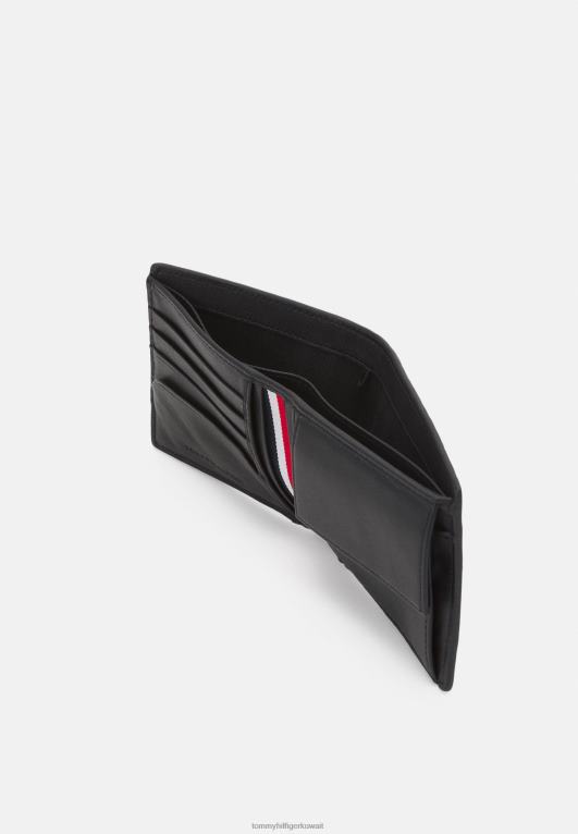 أسود Tommy Hilfiger محفظة الأعمال والعملة المعدنية 446446505