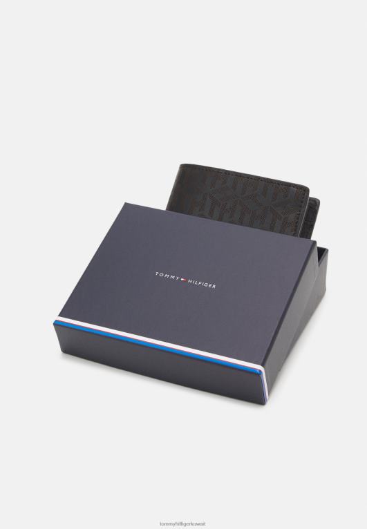 أسود Tommy Hilfiger محفظة الأعمال والعملة المعدنية 446446505