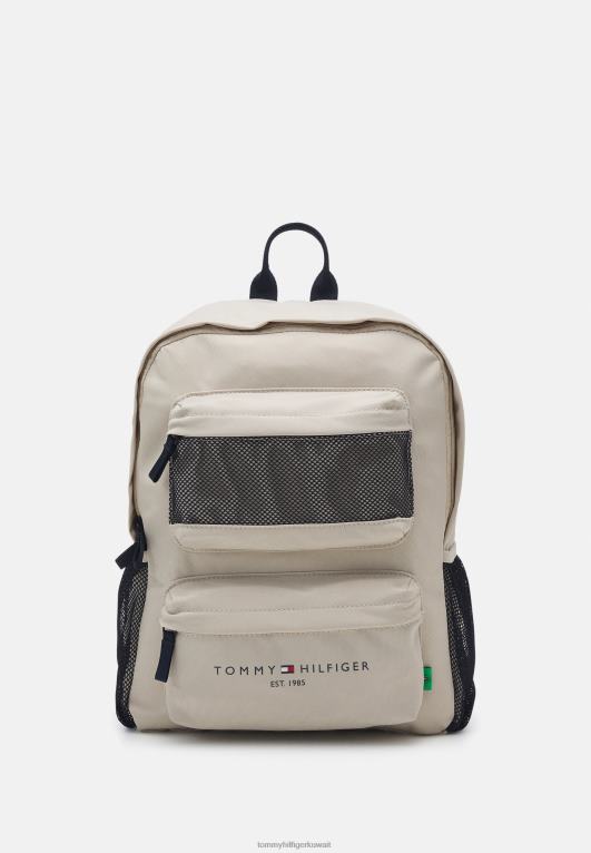 رمل السافانا Tommy Hilfiger حقيبة ظهر ثابتة بالإضافة إلى حقيبة مدرسية للجنسين 446446515