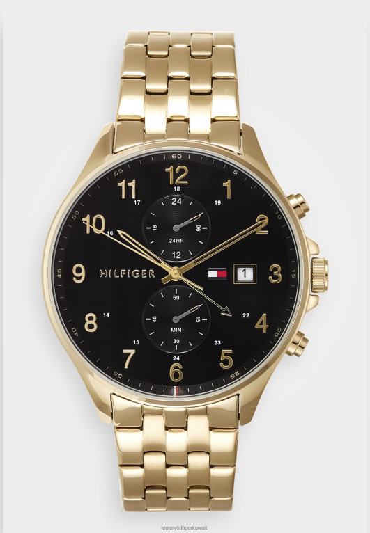 ذهبية اللون Tommy Hilfiger مشاهدة الغرب 446446532