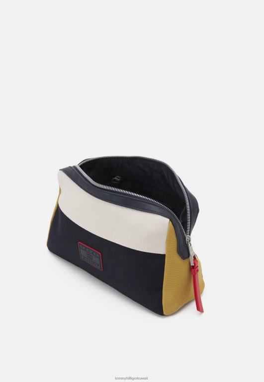 البحرية / الأصفر Tommy Hilfiger حقيبة غسيل فائضة للجنسين 446446534