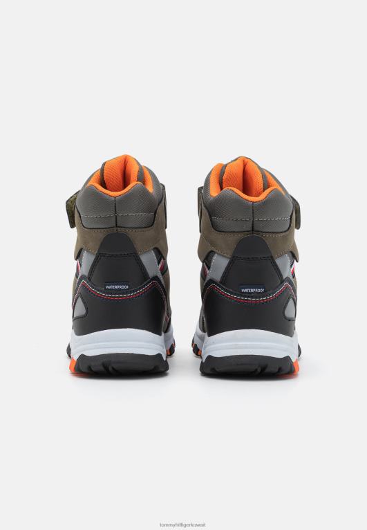 الأخضر العسكري Tommy Hilfiger أحذية الشتاء للجنسين 446446537