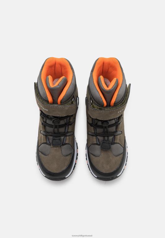 الأخضر العسكري Tommy Hilfiger أحذية الشتاء للجنسين 446446537