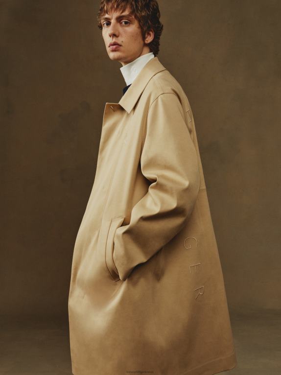 الذهب لطيف Tommy Hilfiger معطف السيارة الفني الإعدادي 44644653