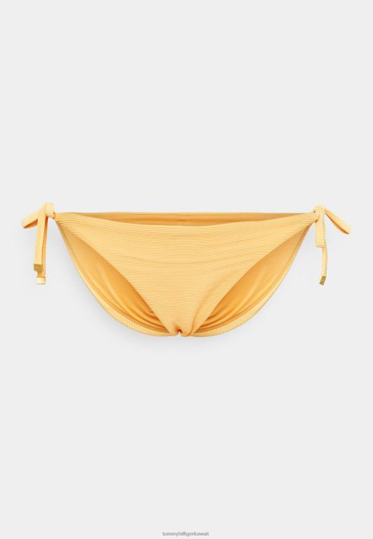 توهج الصباح Tommy Hilfiger قيعان بيكيني منحنية برباط جانبي 446446560