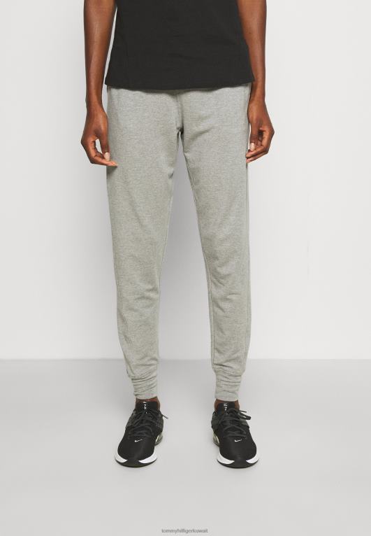 هيذر رمادي فاتح Tommy Hilfiger قيعان بدلة رياضية رفيعة وناعمة 446446573